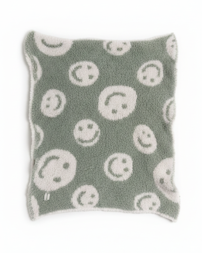 Marshmallow Smiley- Sage