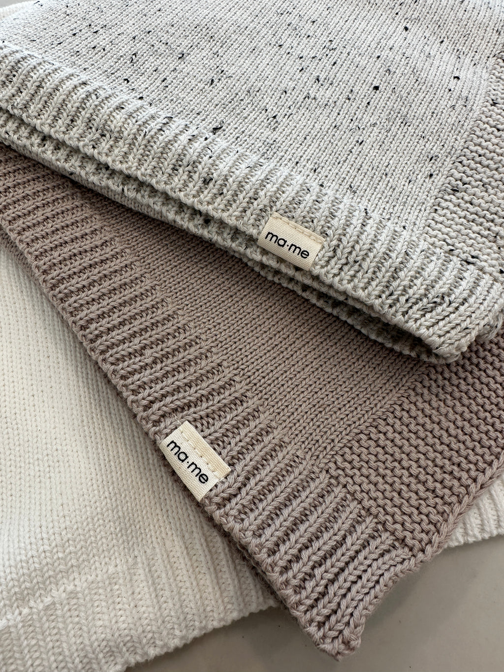 Organic Cotton Knit- Cookies & Cream