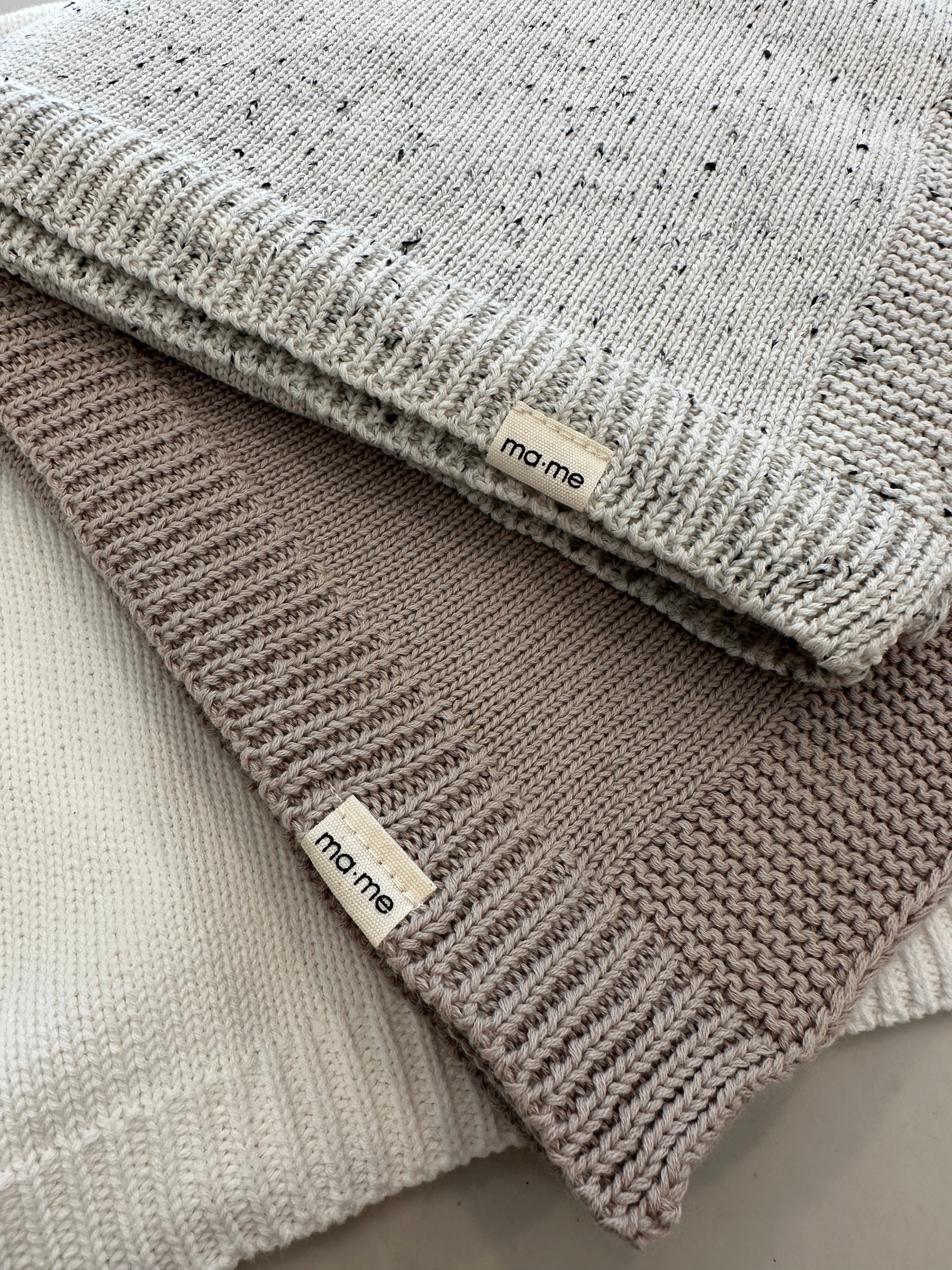 Organic Cotton Knit- Cookies & Cream