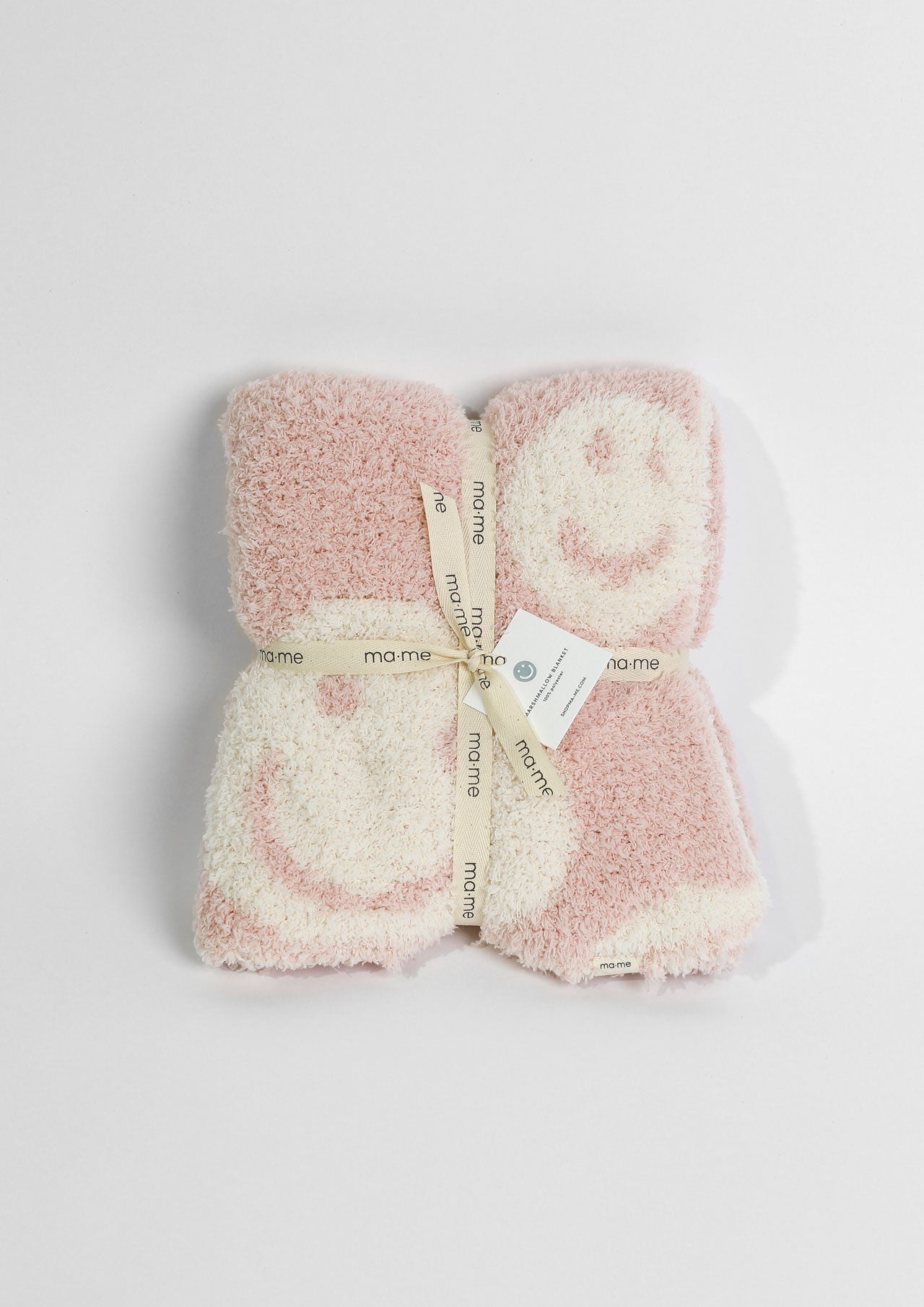 Marshmallow Smiley- Pink