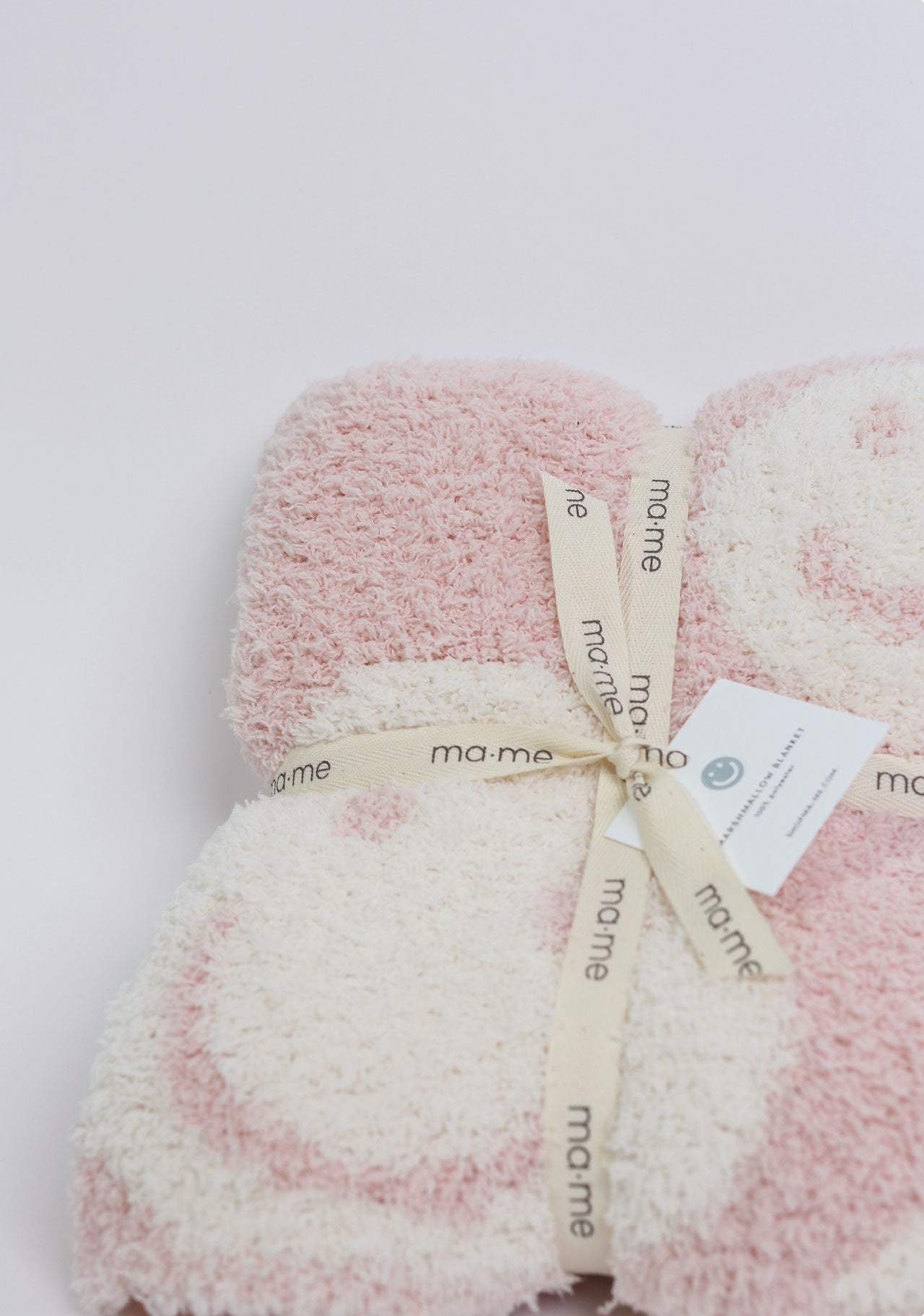 Marshmallow Smiley- Pink