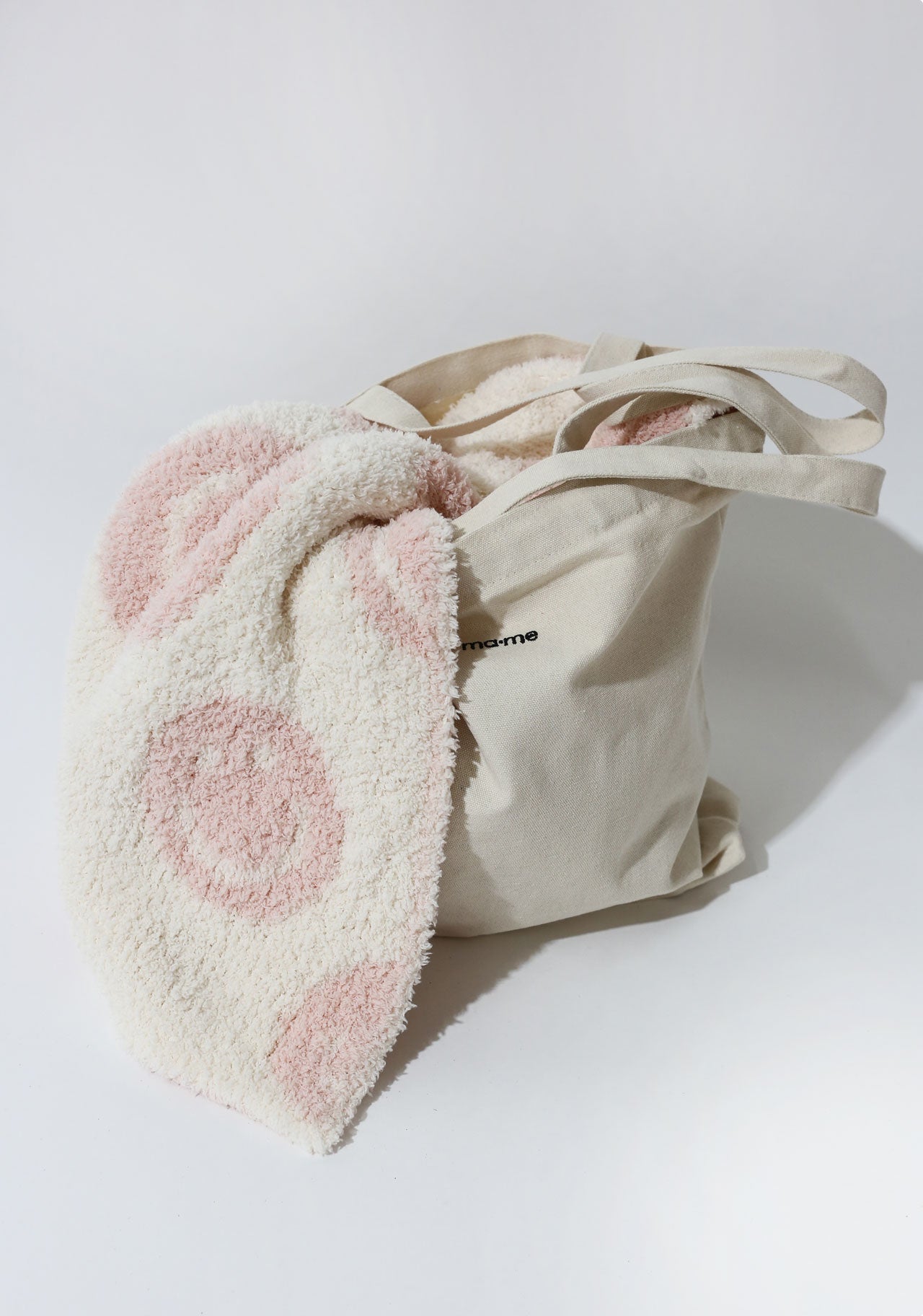Marshmallow Smiley- Pink