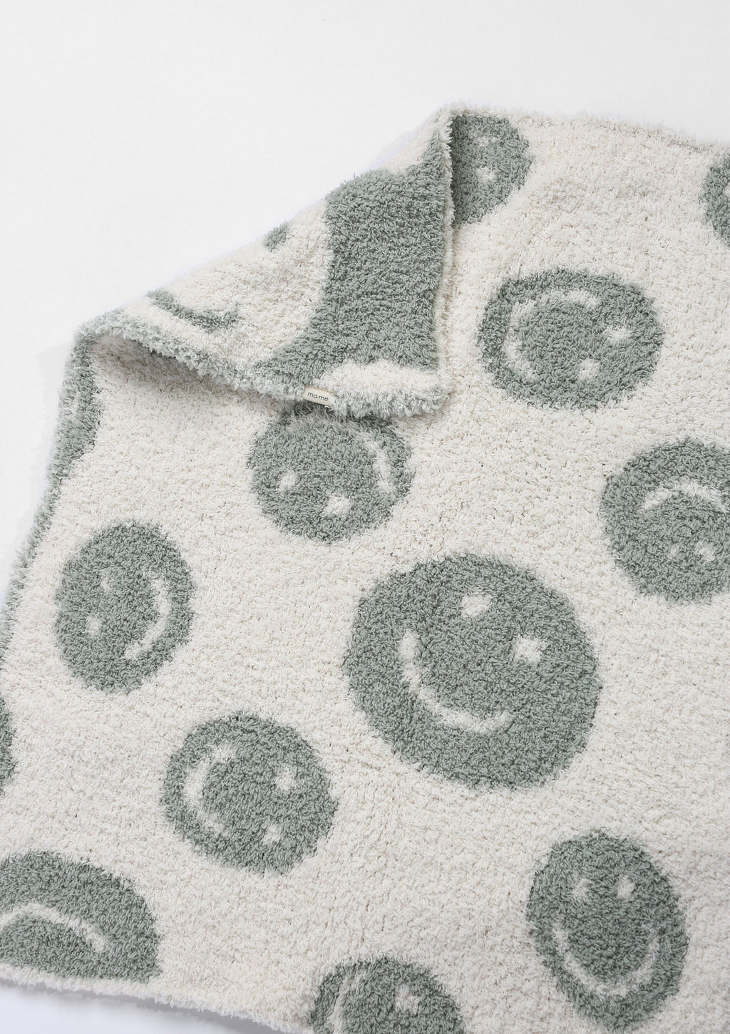 Marshmallow Smiley- Sage