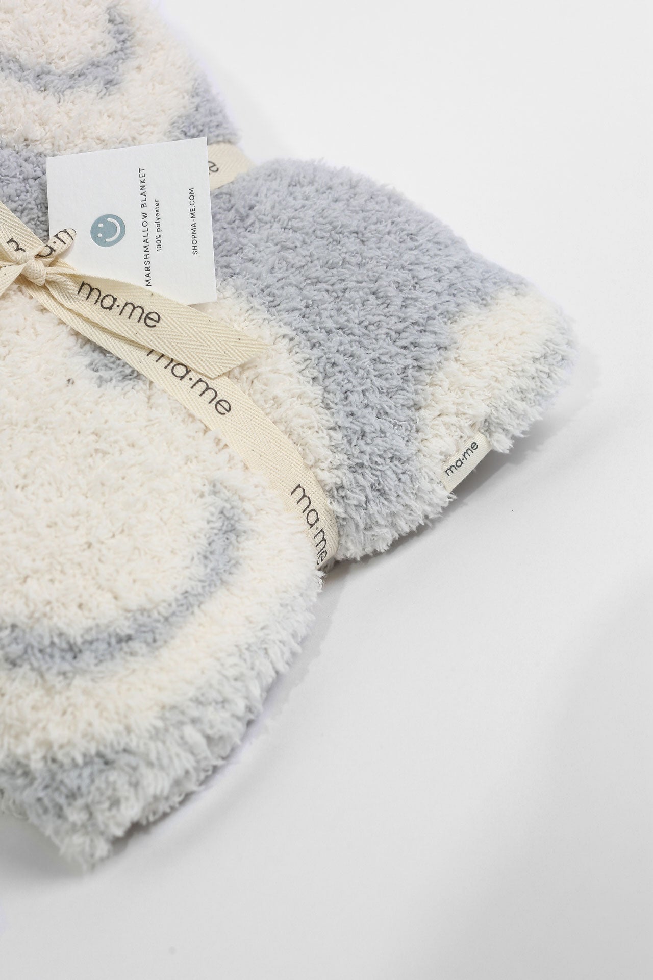 Marshmallow Smiley- Blue